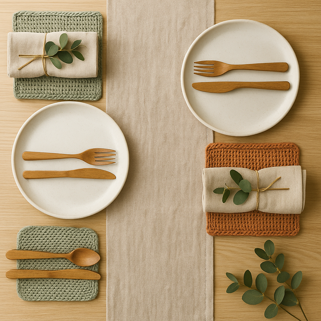 Textiles de table (chemins & sets)