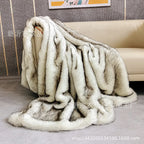 Couverture Fourrure Luxe