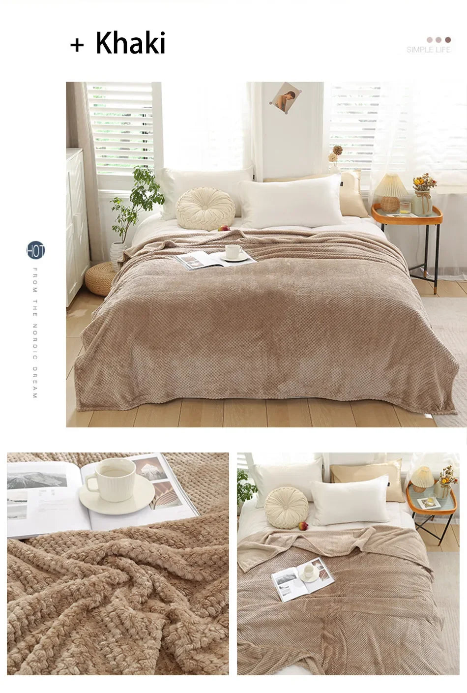 Couverture Douilette Polaire