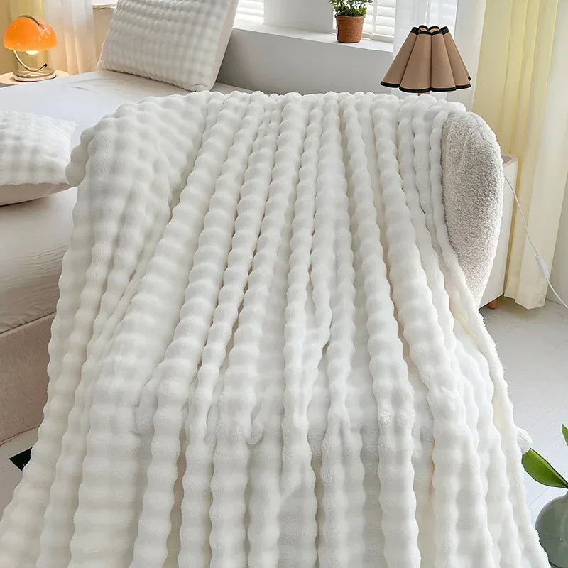Plaid Polaire Cocooning