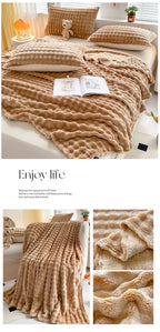 Plaid Polaire Cocooning