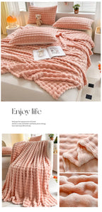Plaid Polaire Cocooning