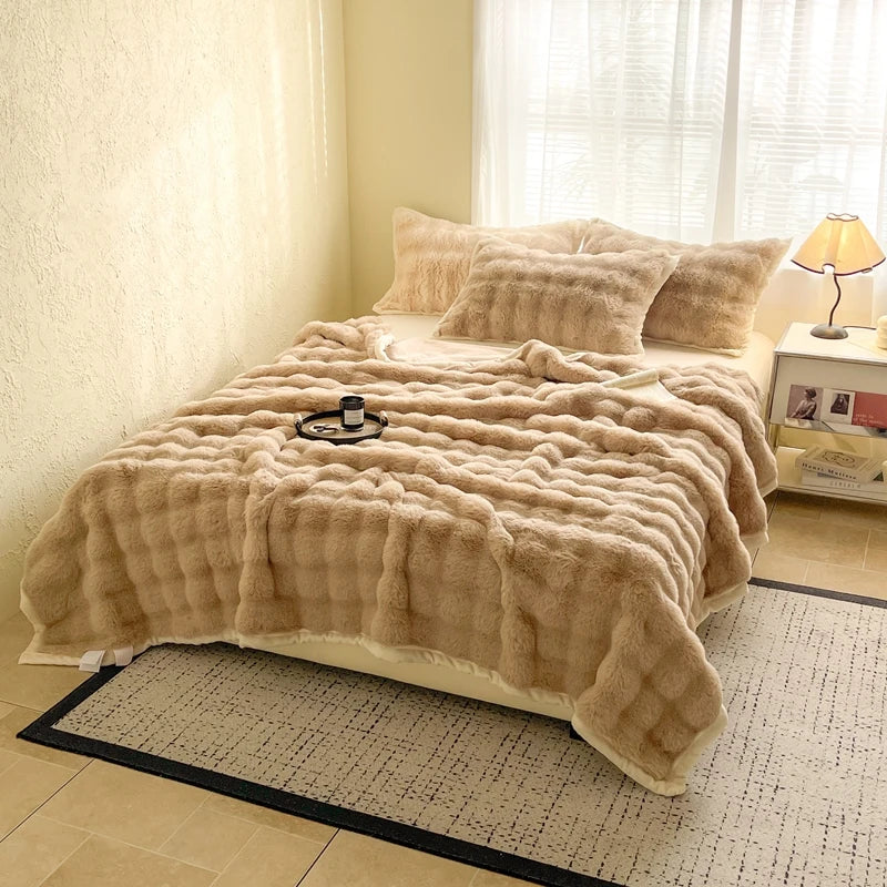 Plaid Fourrure Ultra-Doux