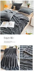 Plaid Polaire Cocooning