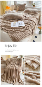 Plaid Polaire Cocooning